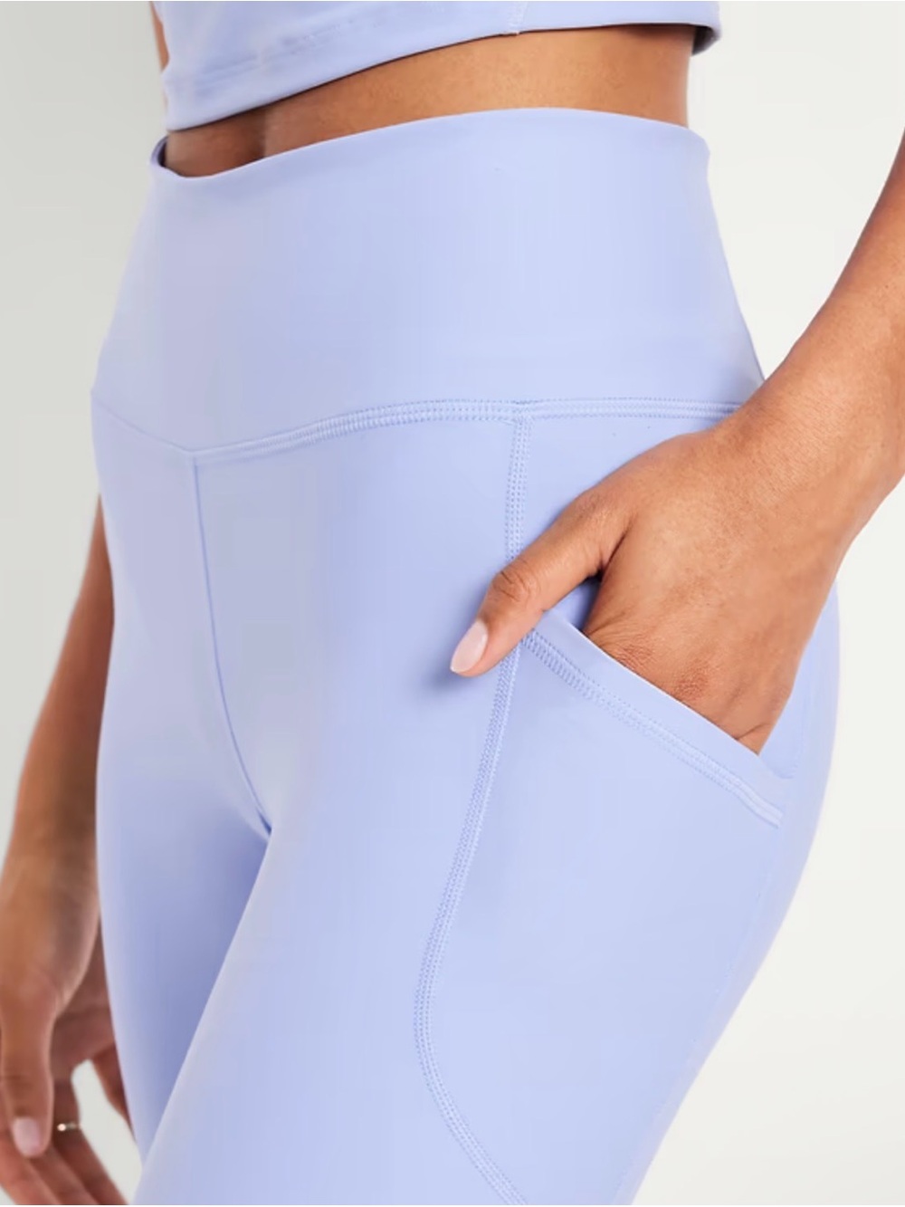 Old Navy High-Waisted PowerSoft Full-Length Pocket Leggings